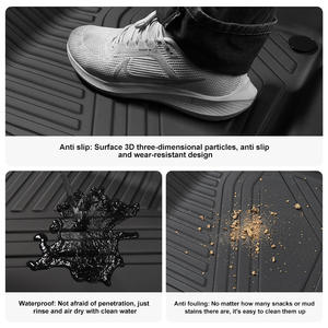 Tapis de <span class=keywords><strong>coffre</strong></span> 3D TPE complet, épaisseur 2,1 mm, imperméable, antidérapant, facile à nettoyer, pour <span class=keywords><strong>Volvo</strong></span> EX90 2025 version F - Vente chaude - Product Image 4