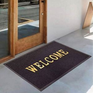 Tapis d'entrée personnalisé en PVC avec logo, motif spaghetti, antidérapant, lourd, lavable, adapté aux animaux domestiques - Product Image 4