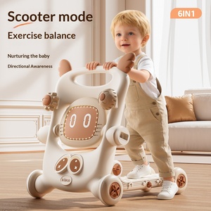 Marche-bébé en plastique pour nourrissons et tout-petits, anti-jambes en O, anti-renversement, pliable, capacité de charge 10 kg - Product Image 6