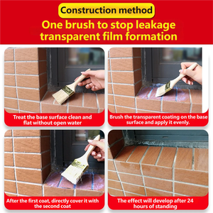 Revestimiento Impermeable Transparente para Paredes Exteriores, Techos y Baños, Reparación <span class=keywords><strong>de</strong></span> <span class=keywords><strong>Fugas</strong></span>, Película Protectora Invisible - Product Image 5