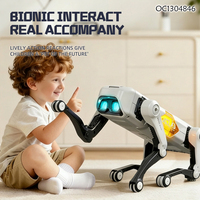 Ferngesteuerter Intelligenter Interaktiver Realistischer KI-Roboterhund für Kinder und Erwachsene