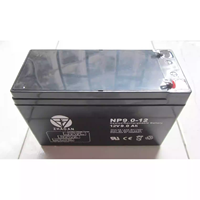 Batterie 12V 9Ah UPS Panneau de commande d'alarme incendie Ascenseur Nivellement d'urgence Éclairage audio 12V 9A Pulvérisateur Batterie de bétail