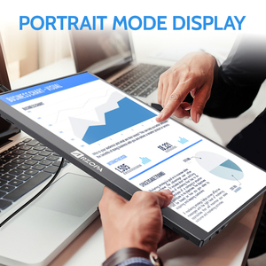 Moniteur portable <span class=keywords><strong>Arzopa</strong></span> 4K DHR de 15,6 pouces pour ordinateur portable et PC mobile, idéal pour le jeu et les affaires – Vente flash sur <span class=keywords><strong>Amazon</strong></span> - Product Image 2