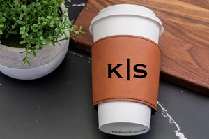 Fascia per Tazza da Caffè <span class=keywords><strong>in</strong></span> Pelle Personalizzata con Stampa UV, Regalo Promozionale per la Festa della Mamma, Ideale per Campagne di Marketing e PR - Product Image 2
