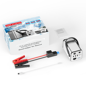 Démarreur Portable d'Urgence 12V pour Voiture, Chargeur Booster de Batterie au Lithium Multifonctionnel avec Banque d'Alimentation Mini - Product Image 5