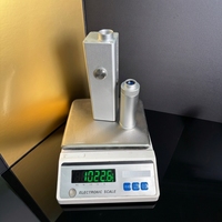 Allumeur laser 130W, faisceau invisible de 20 mètres, allumage laser infrarouge portable rechargeable avec lentille 15X