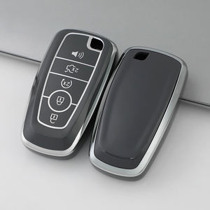Étui de protection pour clé de voiture en TPU souple de qualité supérieure pour <span class=keywords><strong>Ford</strong></span> F150 F250 F350 EXPLORER Mustang Porte-clé<span class=keywords><strong>s</strong></span> Porte-clé<span class=keywords><strong>s</strong></span> Sac Direct usine - Product Image 3