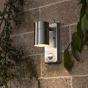 <span class=keywords><strong>Applique</strong></span> <span class=keywords><strong>murale</strong></span> moderne avec <span class=keywords><strong>détecteur</strong></span> <span class=keywords><strong>de</strong></span> <span class=keywords><strong>mouvement</strong></span> PIR, en acier inoxydable, sécurité pour l'<span class=keywords><strong>extérieur</strong></span>, 1 unité - Product Image 5