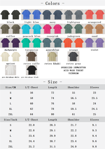 Chất Lượng Cao 100% Cotton Axit Rửa T Áo Sơ Mi 260 GSM Quá Khổ T Áo Sơ Mi Nam Tùy Chỉnh Trống Đá Axit Rửa Sạch Cổ Điển T Áo Sơ Mi - Product Image 4