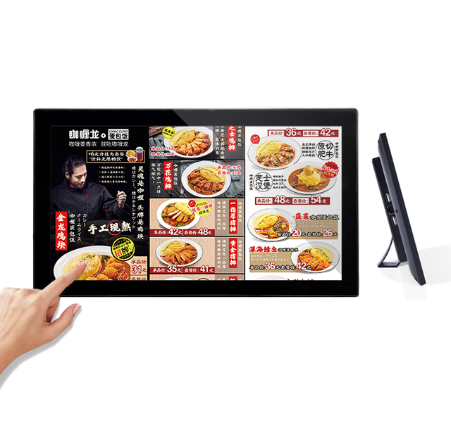 10 12 13 14 15 15.6 17 18.5 21.5 Inch Touch Screen Wall Mount WiFi RJ45 POE Kiosk Linux Android Tablet PC