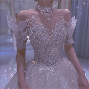 Женское вечернее платье с длинным хвостом - Product Image 4