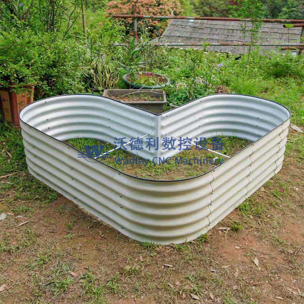 Corrugated Sheet Metal Oval Iron Planting Flower Beds Galvanized Raised  Garden Vegetables Bed Equipment Roll Forming Machines| Alibaba.com, image size:1000x1000