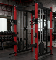 Machine d'entraînement multifonctionnelle en acier unisexe pour usage commercial et domestique, équipement d'exercice Smith Squat Gantry pour la musculation