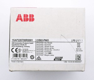 CI502-PNIO 1SAP220700R0001 AC500 PROFINET IO โมดูล PLC - Product Image 1