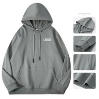 2025 özel Logo yüksek kalite düz renk kazak tişörtü boy damla omuz boş polar Unisex erkek Hoodies