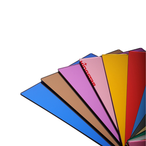 Lámina de Espejo Acrílico Multicolor, Panel Reflectante para Decoración - Product Image 1