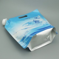 Pochette à bec en aluminium 2L 3L Emballage pour eau minérale Pochette à bec debout Sac à eau hydrogène