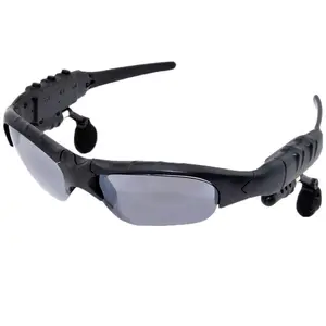 Headworn smart card wireless Bluetooth sunglasses, earphones, UV protection, anti glare glasses, audio speakers