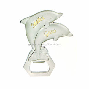 Tire-bouchon de bouteille en forme de dauphin, ouvre-bouteille, vin de bière, fermeture aimanté, sri lanka et Gozo, souvenir - Product Image 1