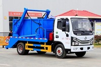 Camion à ordures Dongfeng à bras oscillant, conduite à gauche/droite, 4x2, compacteur de déchets Euro 3, directement de l'usine