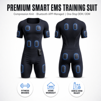 Combinaison d'entraînement EMS sans fil intelligente personnalisée en gros, respirante, pour la stimulation musculaire, idéale pour la salle de sport