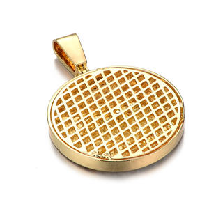 Duyizhao <span class=keywords><strong>2022</strong></span> Nouveauté Pendentif La Cène en Or, Bijoux Hip Hop en Alliage Sertis de Diamants pour Hommes, Vente Directe Usine - Product Image 2
