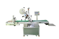 Machine à étiquettes de fournisseur à grande vitesse Machine à étiquettes plate automatique de poche de sac de bureau avec l'encodeur