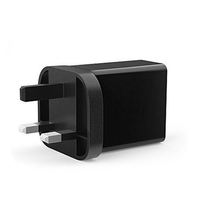 Chargeur USB 24W 5V 4.8A 2 ports Chargeur mural de téléphone portable pour téléphones et autres appareils USB avec prises US/EU/UK