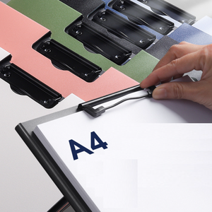 Frosted PP Material <strong>A4</strong> <strong>File</strong> Board Holder Office Document Folder Organizer <strong>Box</strong> For School Meetings Records Office School Gifts - Product Image 5