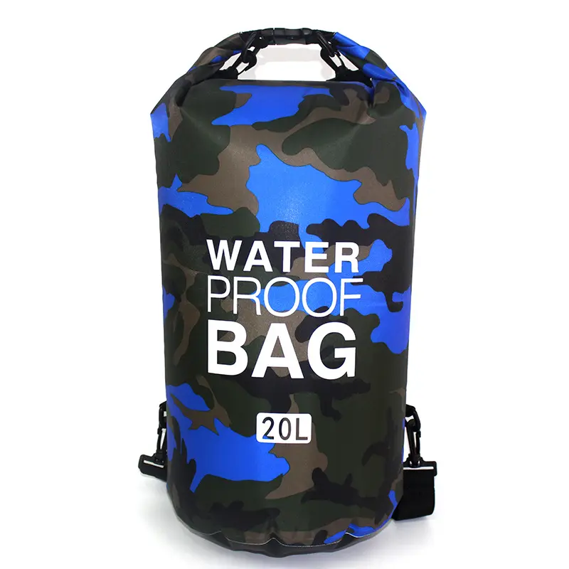 Sac d'océan flottant de 15l, portable en PVC, pour extérieur, pêche, natation, océan, étanche, vente en gros