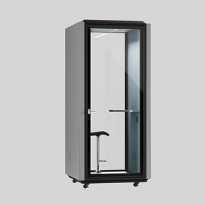Hiện Đại Cách Âm Acoustic Cabin Văn Phòng Pod Thiết Kế Làm Việc Di Động Âm Thanh Cabin Đúc Sẵn Nhà Ghi Âm Điện Thoại Gian Hàng - Product Image 2