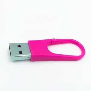 Wholesale Plastic Business gift USB Stick 128mb Cheap Carabiner usb Memory Stick