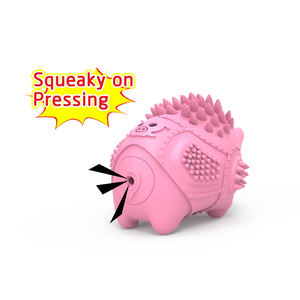 KINYU 2021 personalizzabile eco-friendly indistruttibile cane masticare giocattolo cigolante di gomma giocattolo per animali domestici - Product Image 4