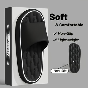 รองเท้าแตะ Veca Ultra-Soft Sporty Cloud พื้นรองเท้า TPR ลายตาราง พื้นรองเท้าด้านในเจล ซับใน PVC กันเปื้อน สำหรับผู้หญิงและผู้ชาย |   ฤดูร้อน - Product Image 3
