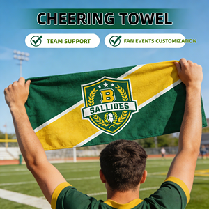 <span class=keywords><strong>Serviette</strong></span> de sport en microfibre à séchage rapide avec logo personnalisé imprimé, idéale pour le soutien des équipes de football et les événements de fans. - Product Image 1