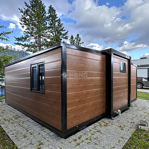 Maisons préfabriquées extensibles <span class=keywords><strong>à</strong></span> construction rapide 20 pieds 40 pieds, villas préfabriquées pliables et extensibles, maisons conteneurs pour usage extérieur - Product Image 4