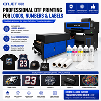 ENJET Impresora DTF A1 de Venta Caliente F1080 DTF 60cm Impresora Directa a Película para Camisetas Máquina de Impresión de Camisetas