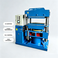 Presse de vulcanisation industrielle pour caoutchouc, presse hydraulique à commande PLC pour le moulage de produits en caoutchouc et silicone avec certification CE