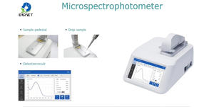 Espectrofotómetro Nano UV Vis de Micro Volumen para ADN y ARN, Espectrofotómetro <span class=keywords><strong>Nanodrop</strong></span>, Sistema de Análisis para Uso en Laboratorio - Product Image 5