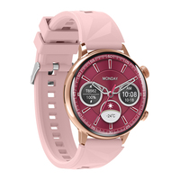 Nouvelle conception de montre connectée HW-L1 Mini, NFC, ChatGPT, surveillance de la fréquence cardiaque, du sommeil et de la santé, écran 1,26 pouces, étanche IP67, montre connectée sportive