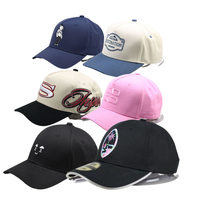 Casquette de baseball de luxe en coton avec broderie personnalisée, nouvelle collection 2025, vente directe d'usine