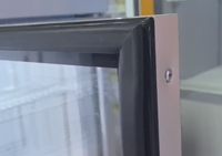 Mini réfrigérateur à porte vitrée commerciale pour boissons