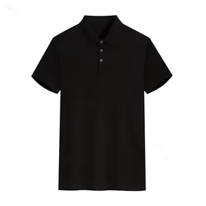 Produksi massal kaus polo bisnis kualitas tinggi untuk pria kaus polo pria mode baru xxxl