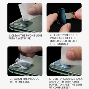 Per telefono 15 Pro protezione dello schermo in vetro temperato con lente 3D per telefono 7/8 più XS 11 <span class=keywords><strong>12</strong></span> 13 14Pro max protezione per obiettivo della fotocamera del telefono - Product Image 5