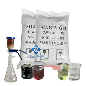 Arena de Gel de Sílice de Alta Pureza de Grado Industrial Eficaz para Decoloración de Aceite Diésel y Eliminación de Olores, Aditivos para Petróleo - Product Image 5