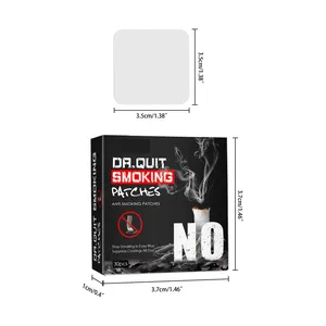 Livraison gratuite Quit Smoke Patch Patch anti-fumée Plâtre pour aider à arrêter de fumer