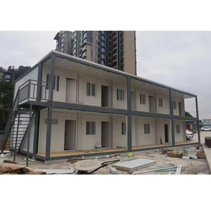 Không gian Hộp 2 phòng ngủ và 1 phòng khách được trang bị tủ và nhà vệ sinh prefab nhà CONTAINER mô-đun cho nhà ở đại chúng - Product Image 6