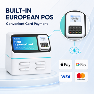 Nouveau produit 2026 : Station de recharge portable pour téléphones, <span class=keywords><strong>4</strong></span> emplacements, batterie partagée 5000 mAh, idéale pour hôtels et restaurants - Product Image 6
