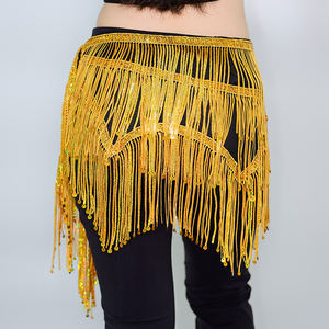 <span class=keywords><strong>Jupe</strong></span> de danse du ventre bohème sexy Yifusha, <span class=keywords><strong>jupe</strong></span> à paillettes scintillantes, costume, <span class=keywords><strong>jupe</strong></span> à franges, écharpe de hanche, pour performance, Noël, carnaval - Product Image 2