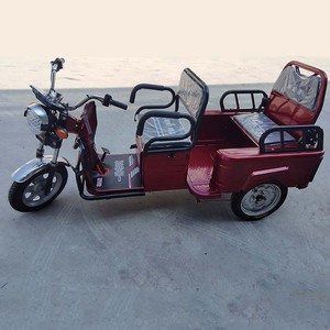 Trimoto Eléctrica Motocicletas Bicicleta Eléctrica de 3 Ruedas Triciclo Reclinado Rickshaw Eléctrico - Product Image 2